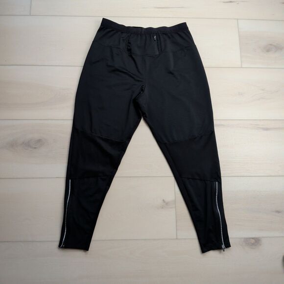 Nike Running Phenom Elite Knit Pants Mens Medium M Black Performance Jogger - Picture 7 of 12
